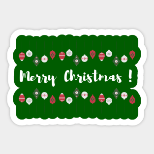 Merry Christmas Sticker